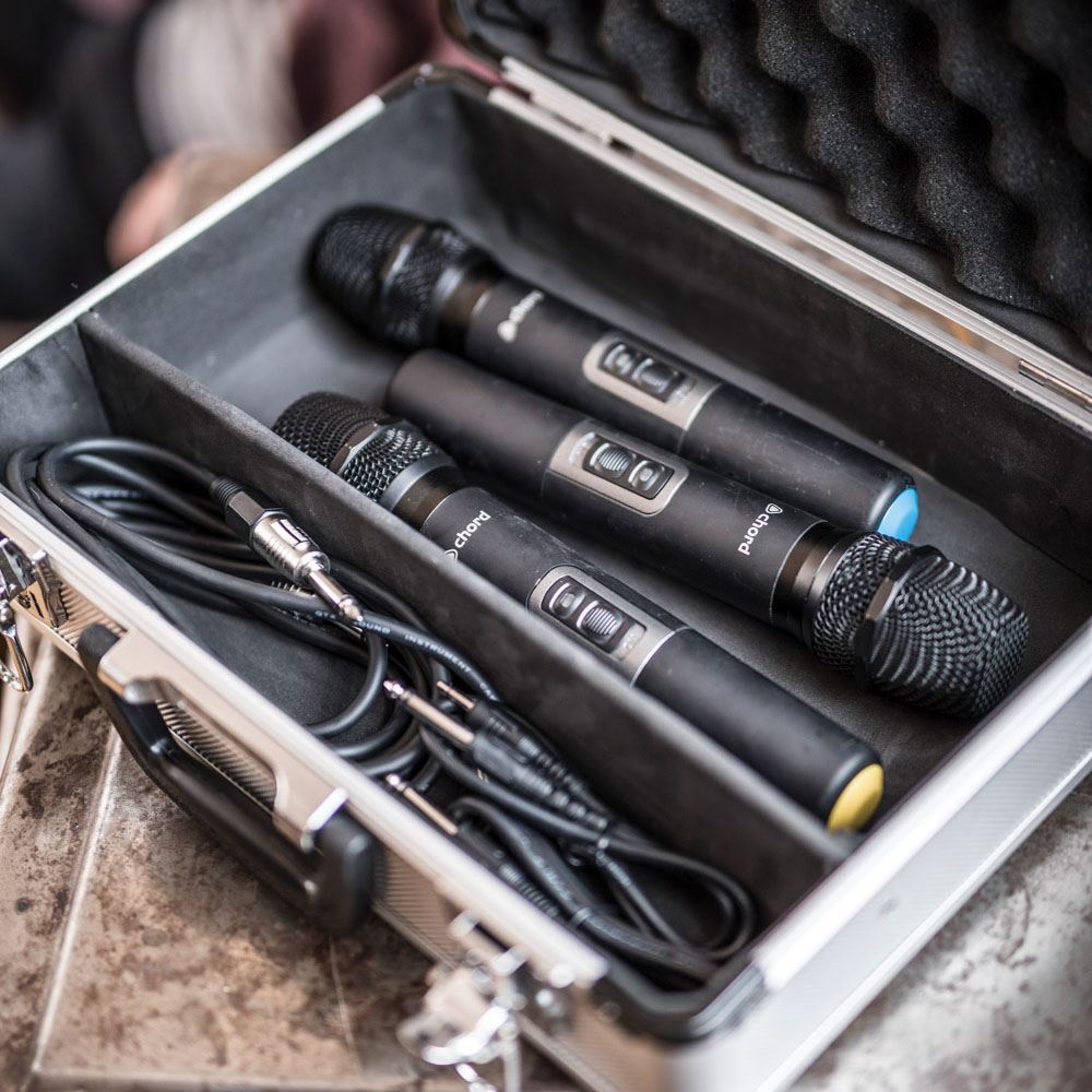 Chord Microphone Flight Case