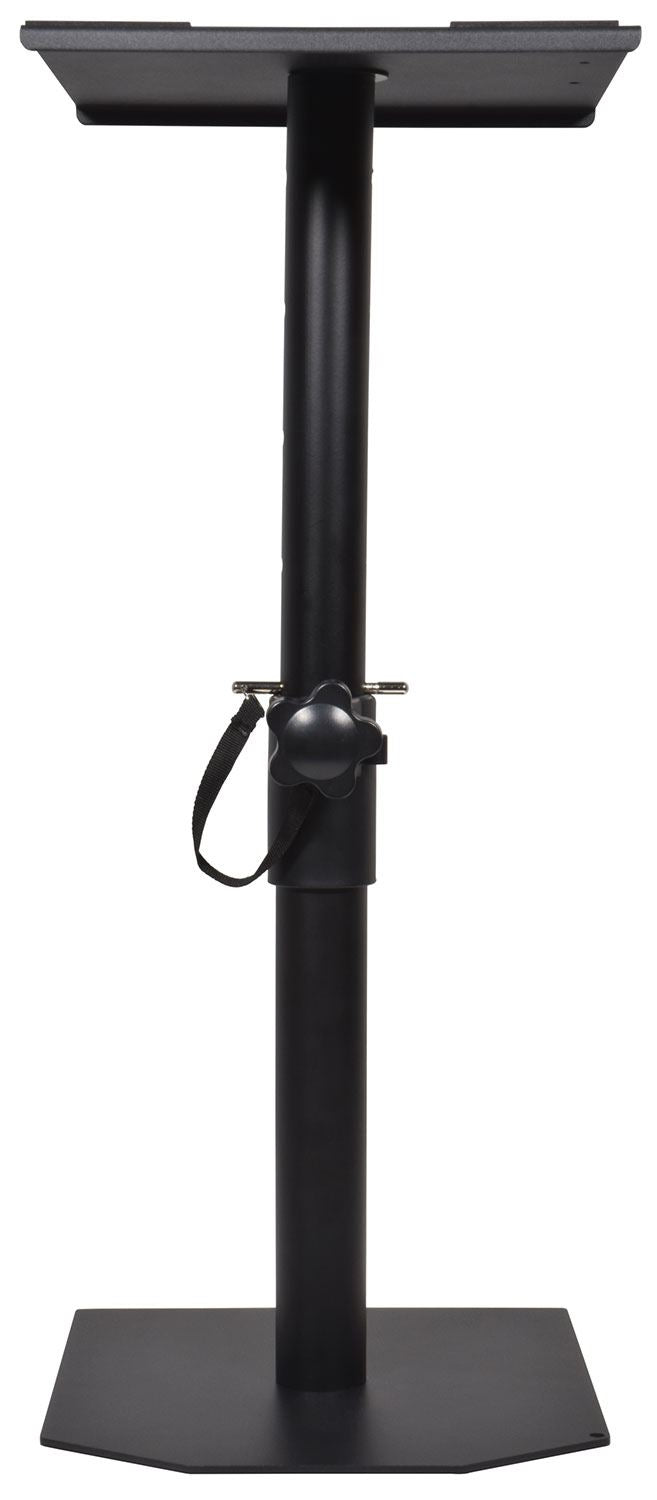 QTX Premium Adjustable Floor Speaker Stand for Studio Monitors and Hi-Fi Loudspeakers