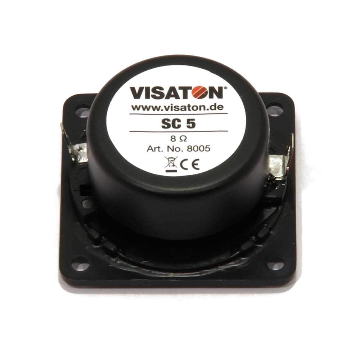 Visaton SC5 - 8 Ohm 13mm (0.5") Magnetically shielded polycarbonate dome driver