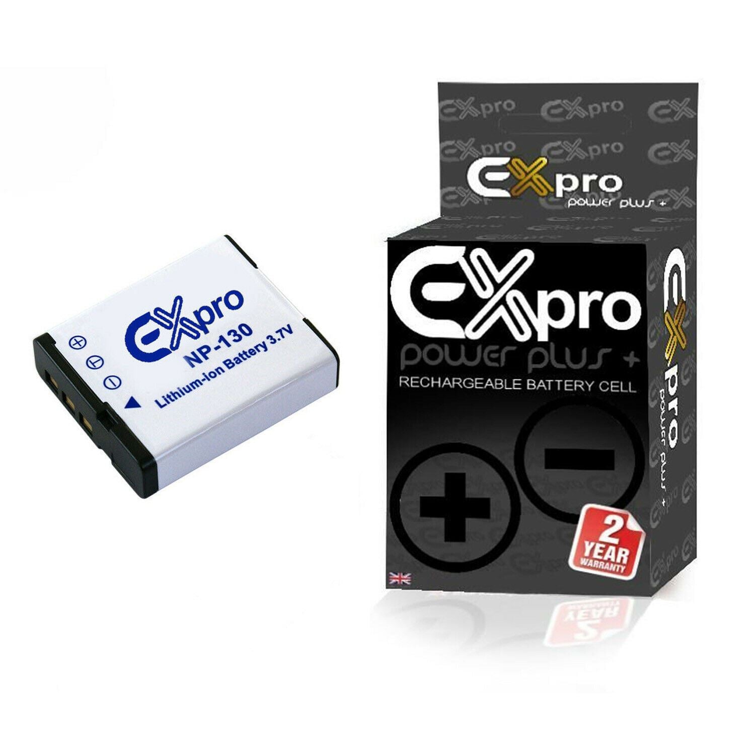 Ex-Pro NP-130, NP130 Casio Li-on Digital Camera Battery