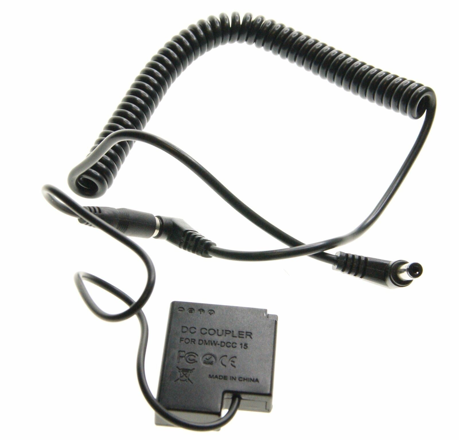 Ex-Pro Panasonic DMW-DCC15 DMW-BLH7E Coupler Cable for Ex-Pro Rechargeable Battery Power System for Panasonic Lumix