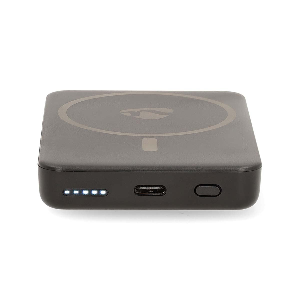 Nedis Powerbank | 5000 mAh | Wireless charging | 1.67 / 2.22 / 3.0 A | Number of outputs: 1 | Output connection: 1x USB-C™ | Input connection: 1x USB-C™ | PD3.0 20W | Lithium-Polymer