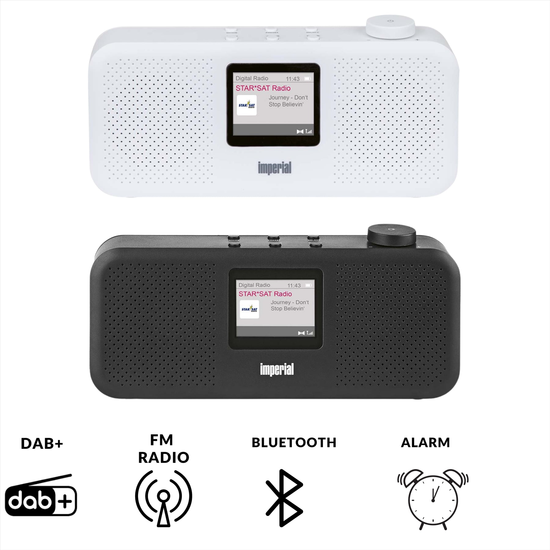 Imperial DABMAN 16 DAB+ / FM Stereo Radio White