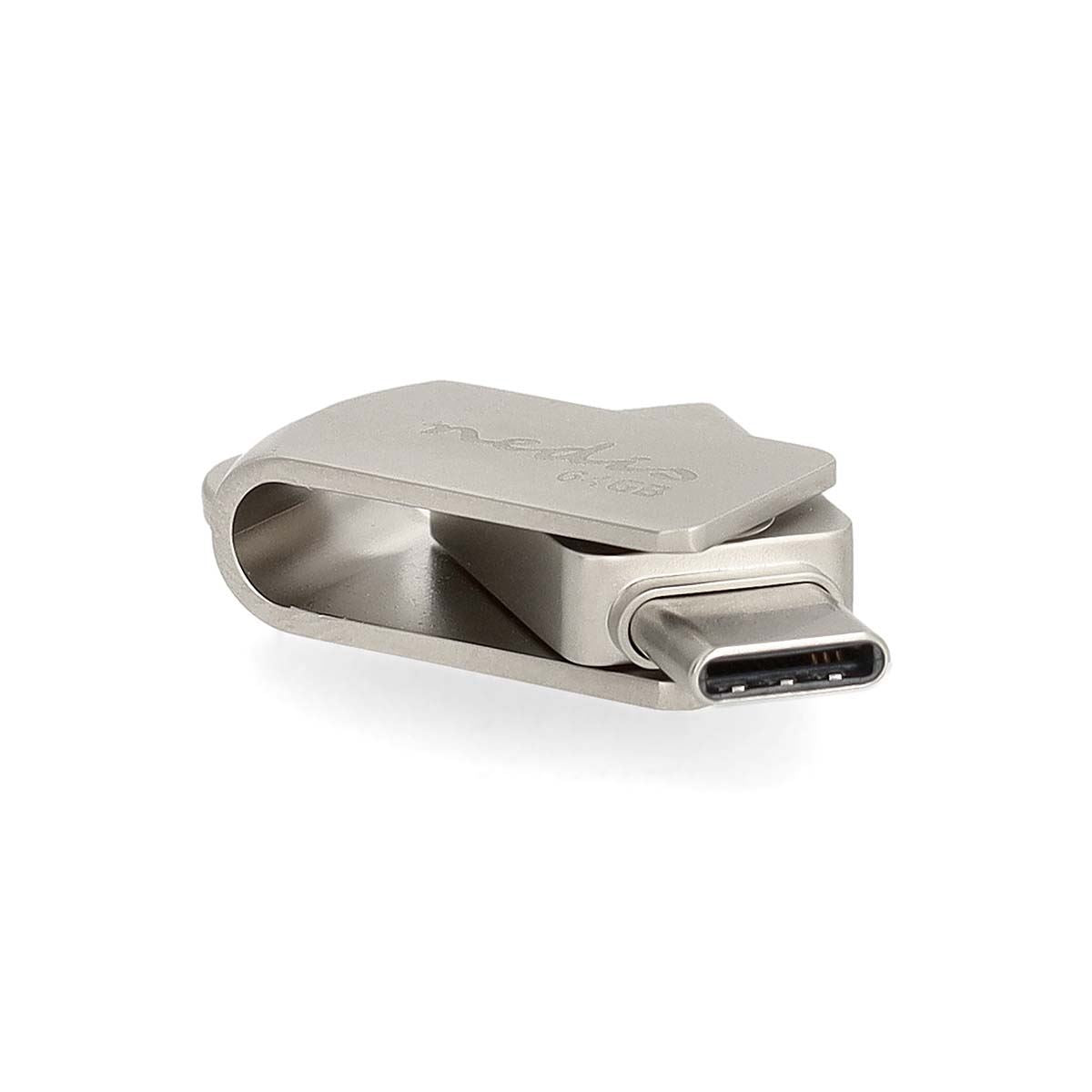 Nedis Flash Drive | 64 GB | USB-A / USB-C™ | Read speed: 90 MB/s | Write speed: 20 MB/s