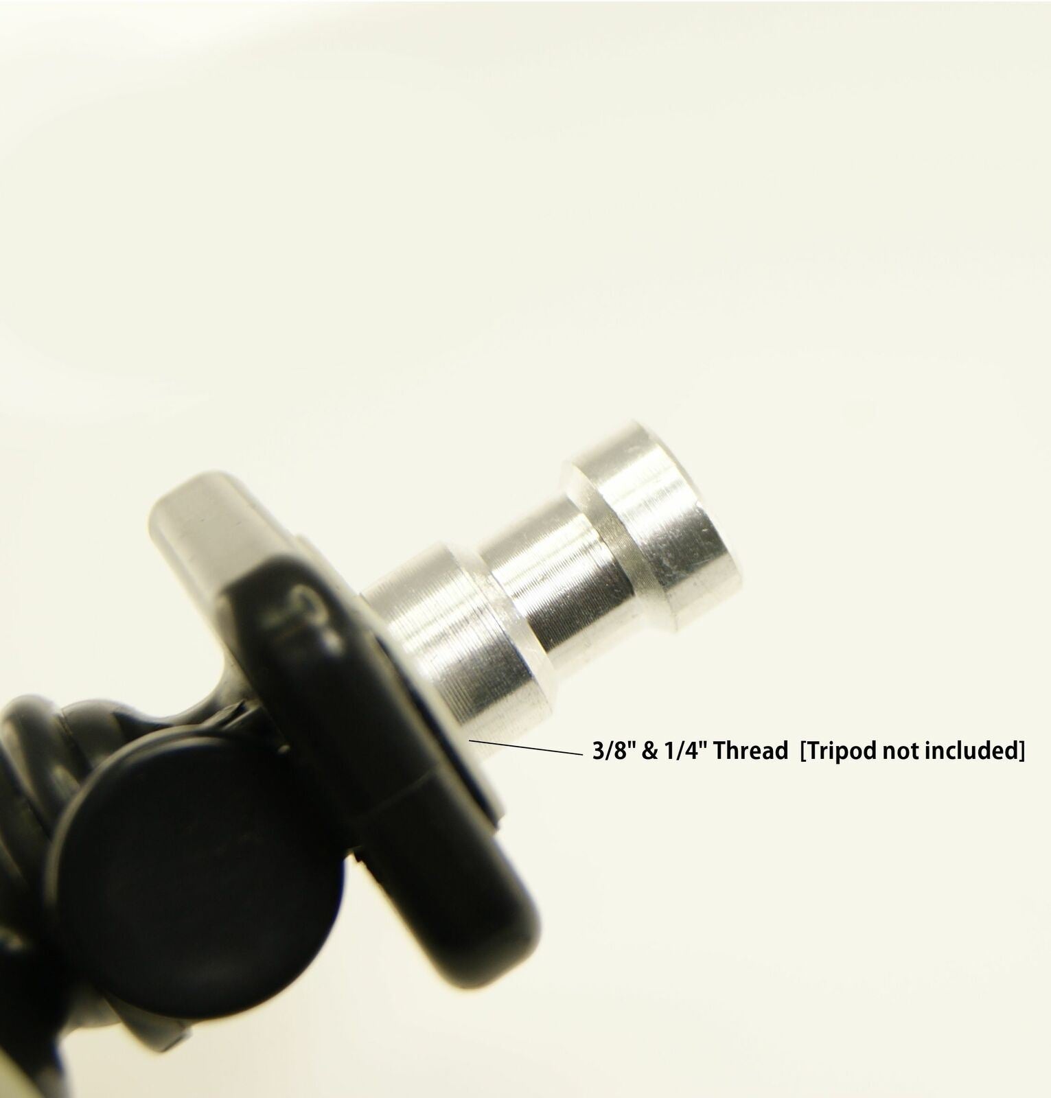 Ex-Pro 1/4''-20TPI Thread & 3/8'' Female Thread Adapter for Light Stand, Tripod, Flash Holder & Ballhead [2 Pack]