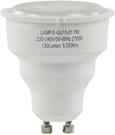 HQ MR 16 GU 10 Fitting 130 lm Energy Saving 7 Watt Equivalent to 40 Watt Light Bulb