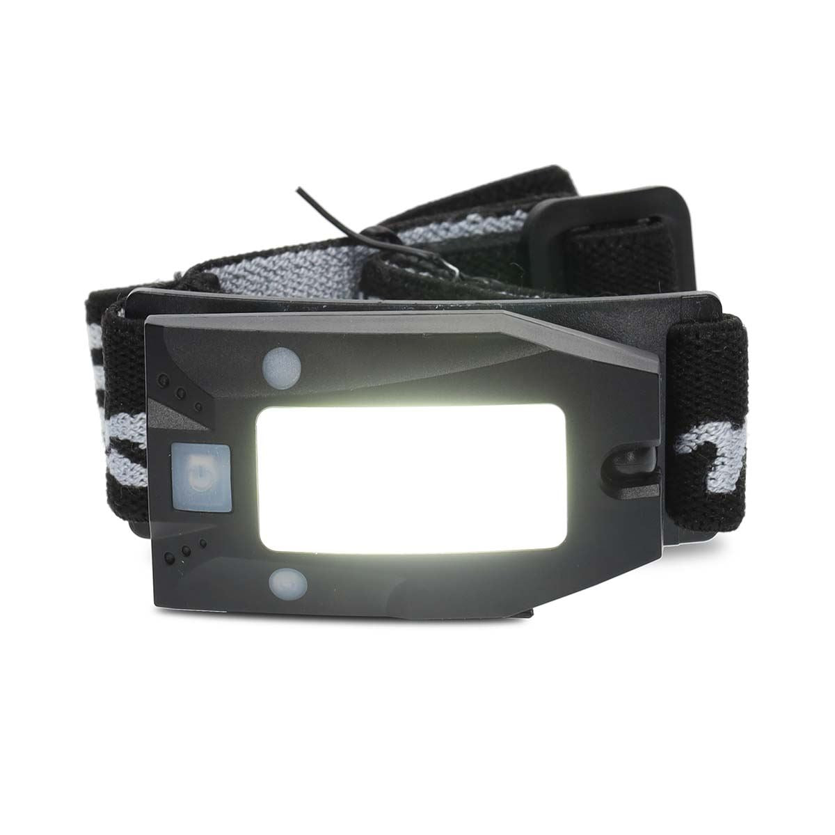 Nedis LED headlight | Battery Powered / USB Powered | 3.7 V DC | Batteries included | Rechargeable | Rated luminous flux: 180 lm | Light range: 20 m