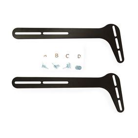 Nedis Soundbar Mount | Compatible with: Universal | Attached to the TV | 15 kg | Fixed | Steel | Black