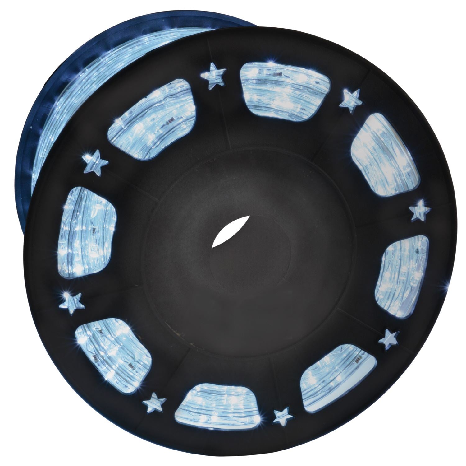 Lyyt 50m LED Super Bright ICE White (Cool White) Rope Light - Reel