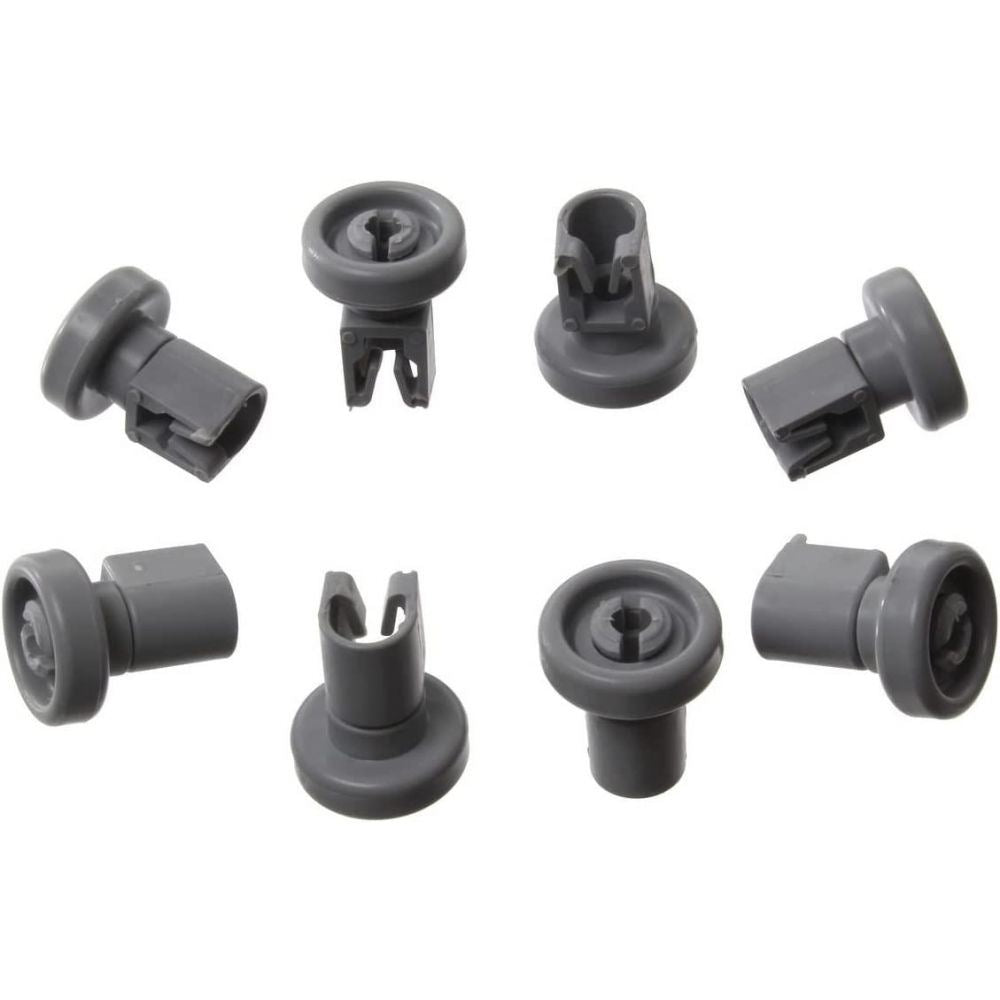 AEG 8 Pack Dishwasher Upper Basket Wheel 50269970005 Replacement
