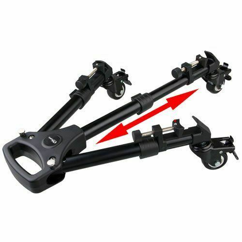 Ex-Pro DL50 Aluminium Tripod Dolly Adjustable/Retractable for Camera/Video/lighting