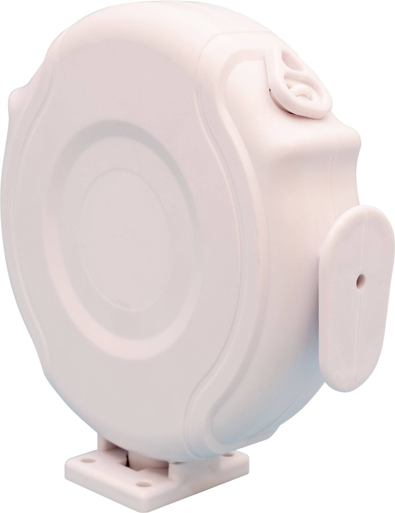 12m Retractable Clothes Reel Single Washing Line Wall Mounted Outdoor