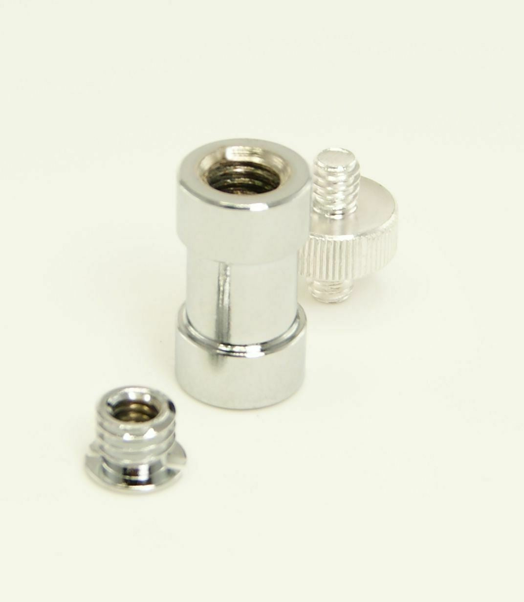 Ex-Pro Heavy Duty Screw Spigot Adapter with Dual 1/4'' Screw Wheel for Tripod, Flash Holder and Studio Photography