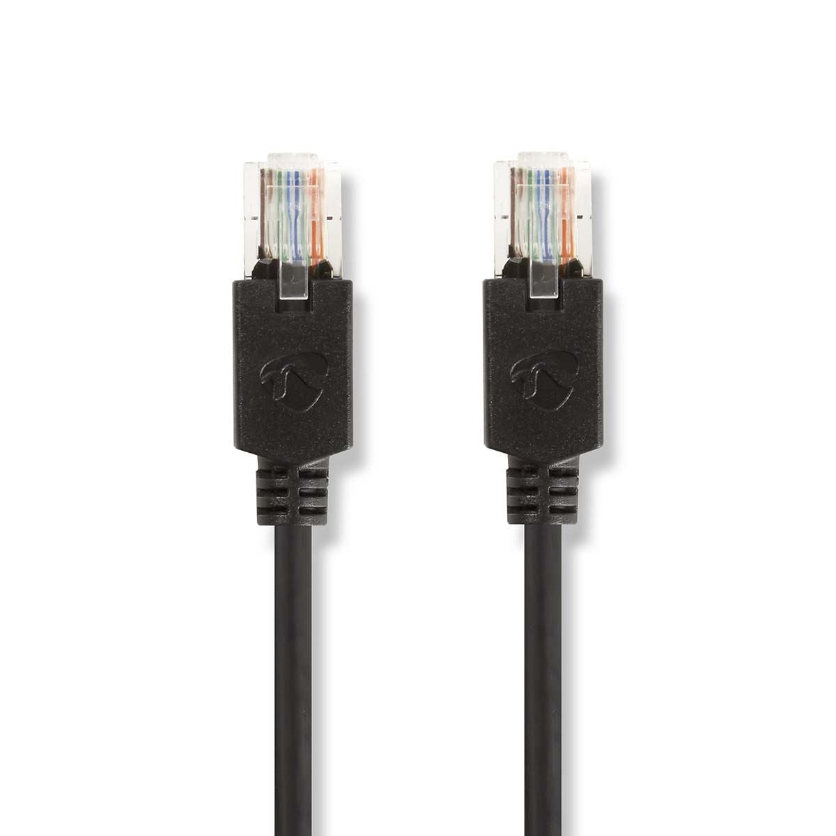 Nedis CAT5e Network Cable | U/UTP | RJ45 Male | RJ45 Male | 20.0 m | Round | LSZH | Anthracite | Window Box