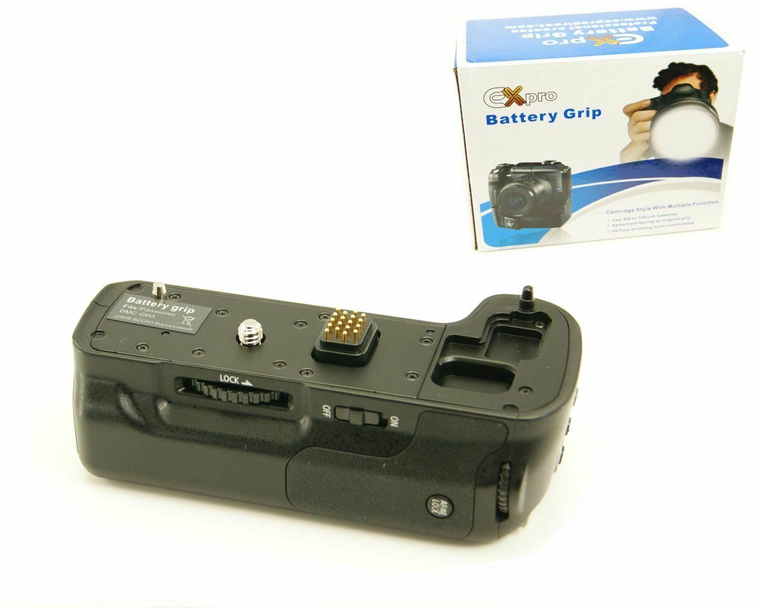 Ex-Pro Power Battery Grip Panasonic DMW-BGGH3 Series