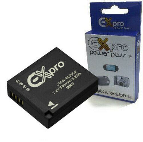 Ex-Pro DMW-BLE9, DMW-BL9E, DMW-BLE9GK Panasonic Li-on Digital Camera Battery