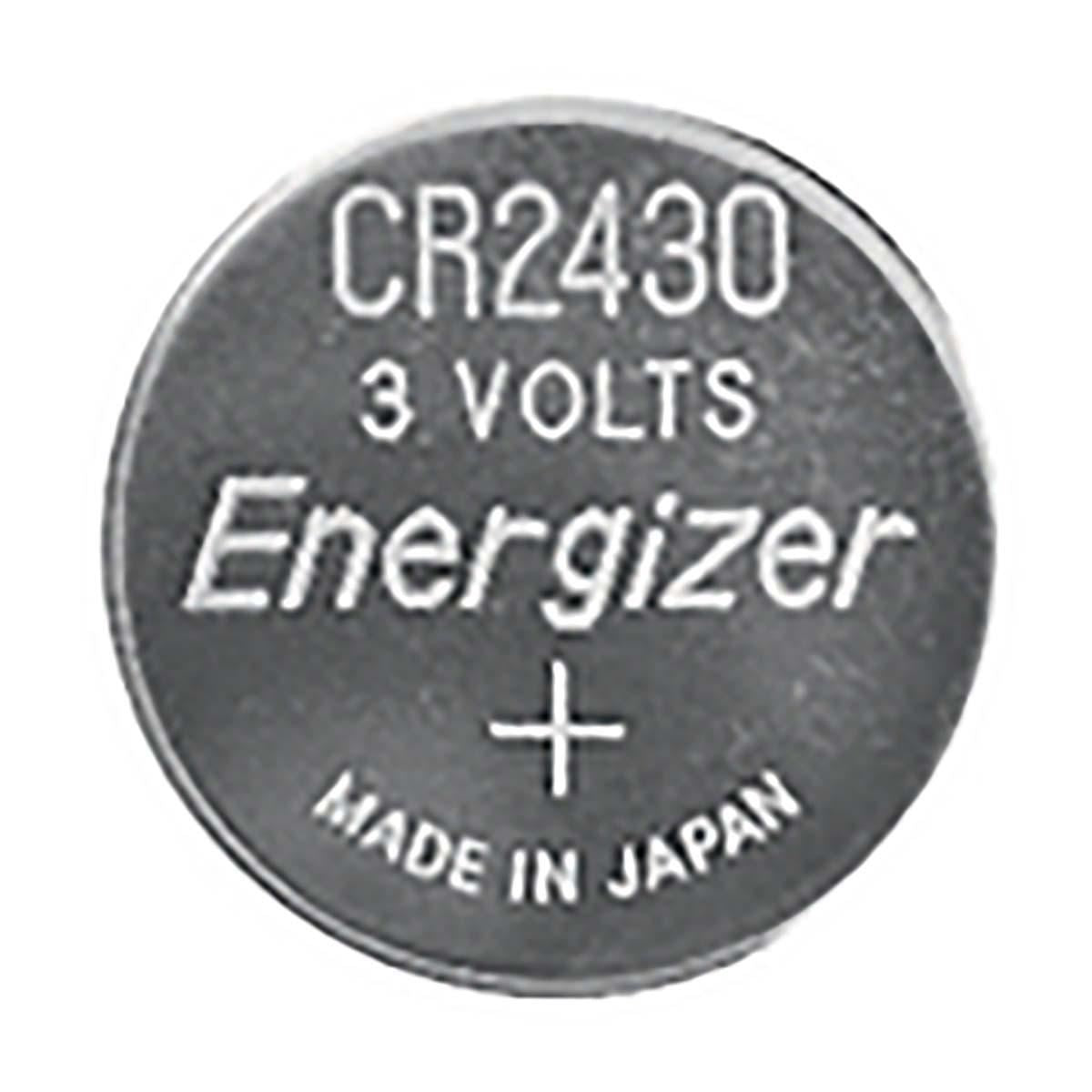 Energizer CR2430 Lithium Button Cell Battery | 3 V DC | 320 mAh | 2-Blister