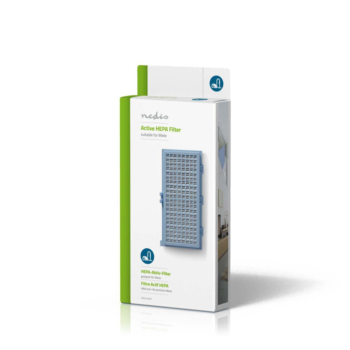 Nedis Replacement HEPA Filter | Replacement for: Miele | Blue / White