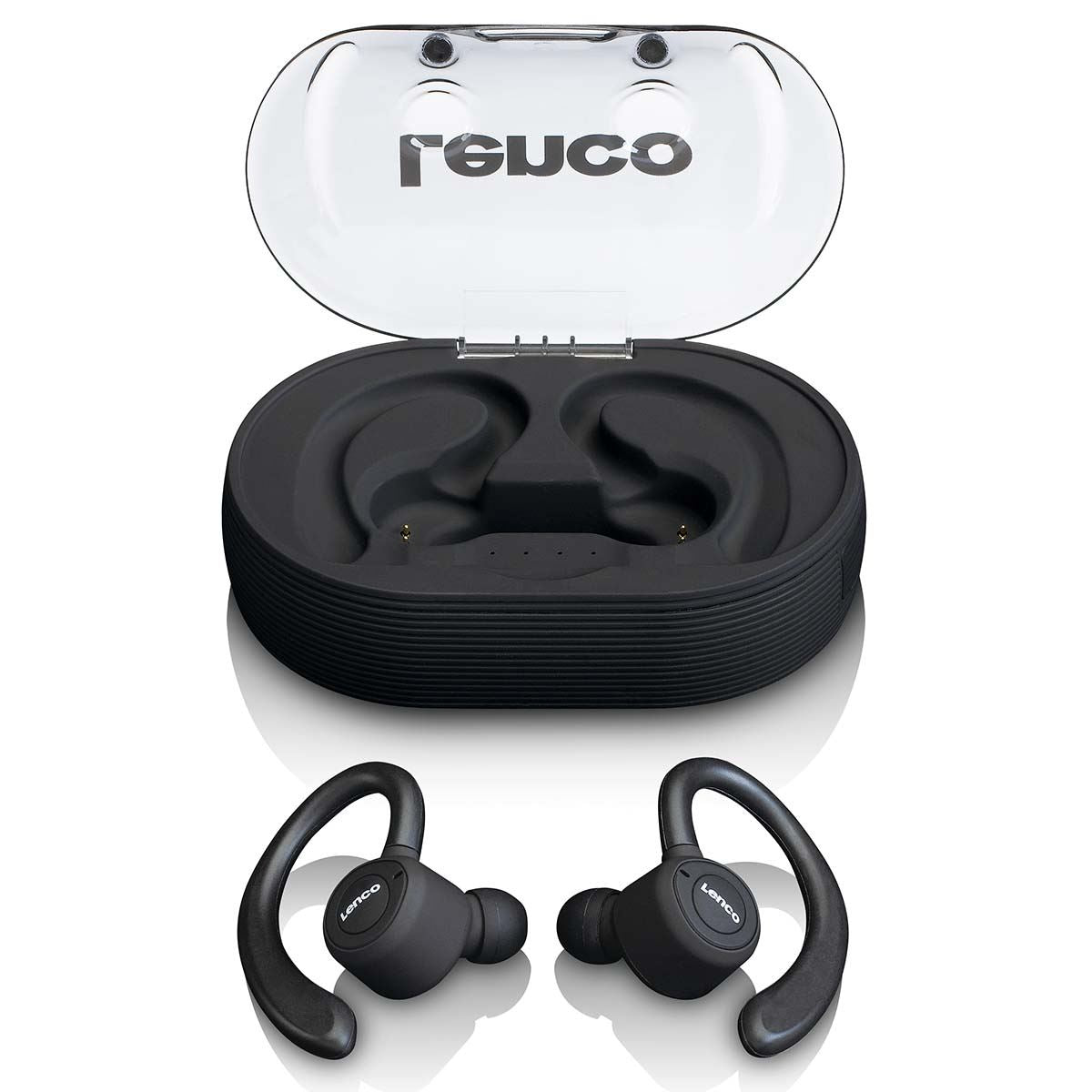 Lenco Sports IPX5 TWS Bluetooth® | Rechargable In-Ear Earphones | Black