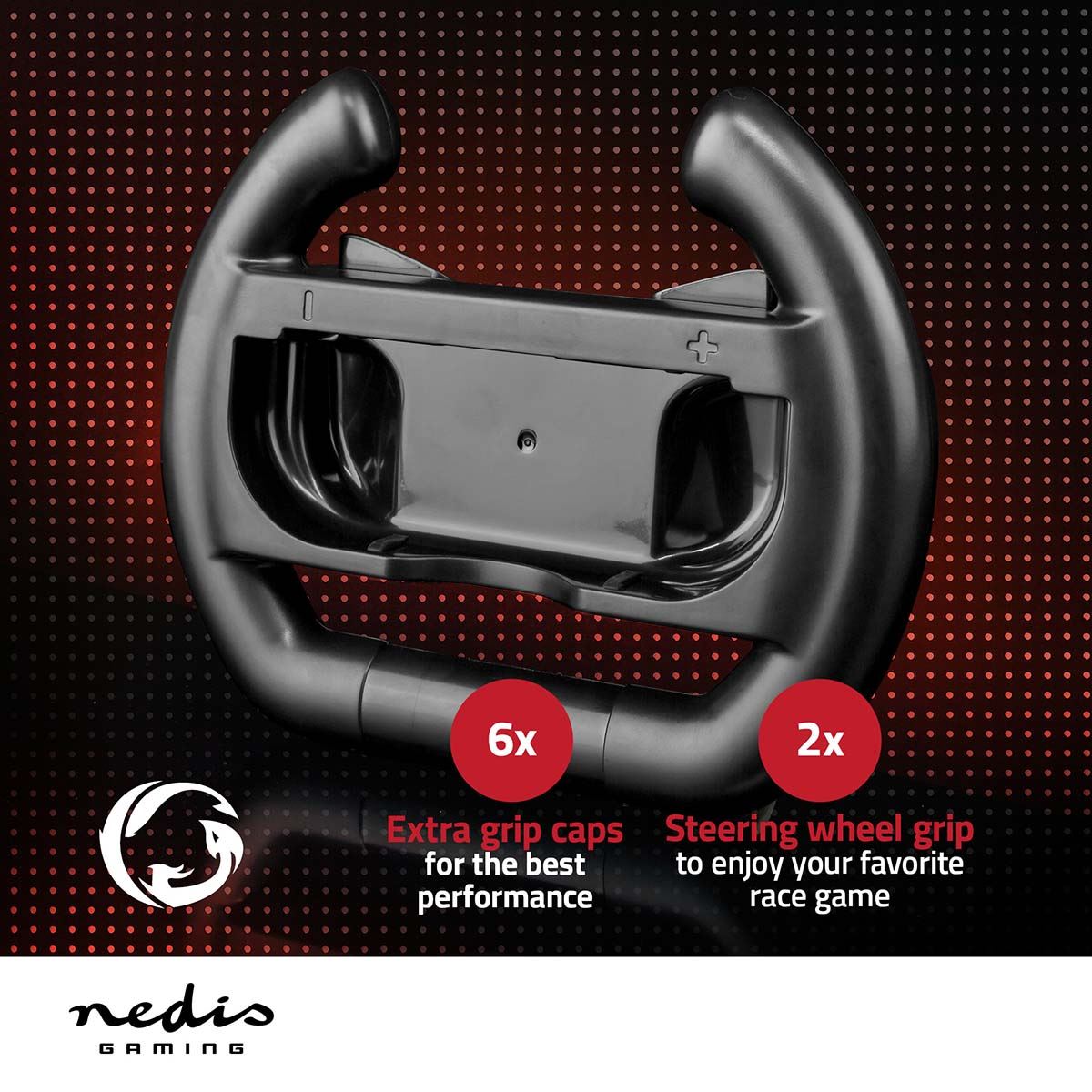 Nedis Gaming Starter Kit | Compatible with: Nintendo Switch (OLED) | 13-in-1