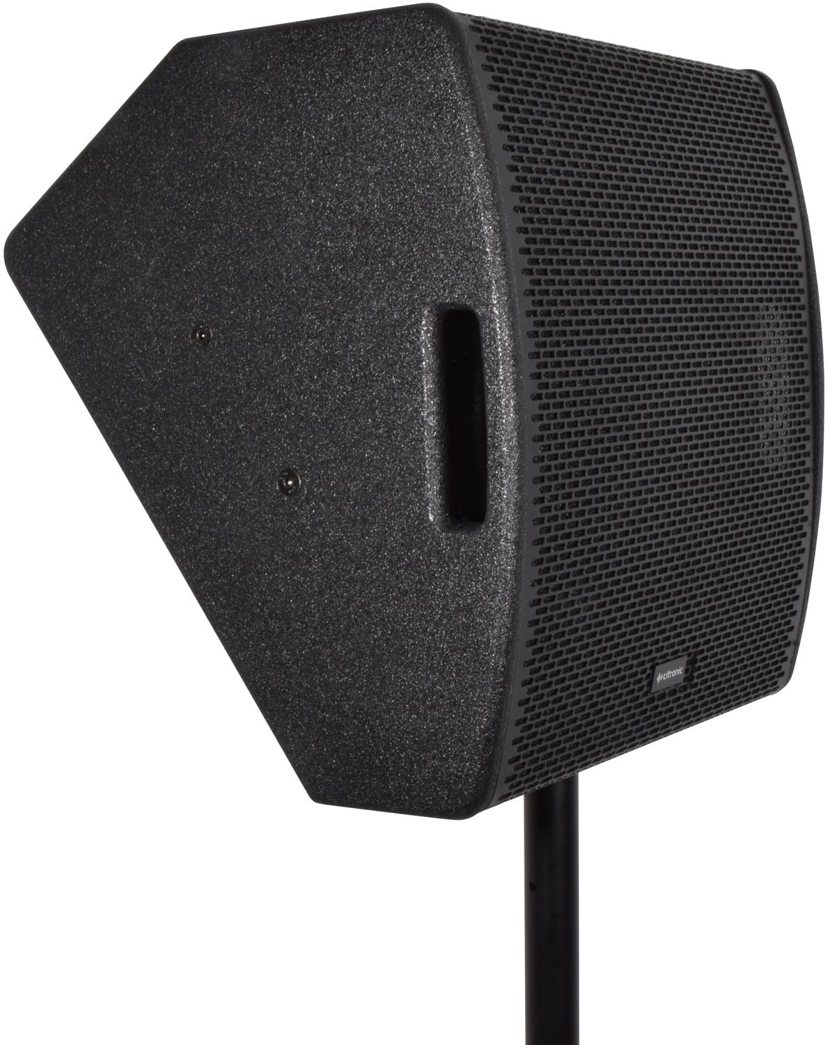Citronic CM12A Active Wedge Speaker 300Wrms inc. BT
