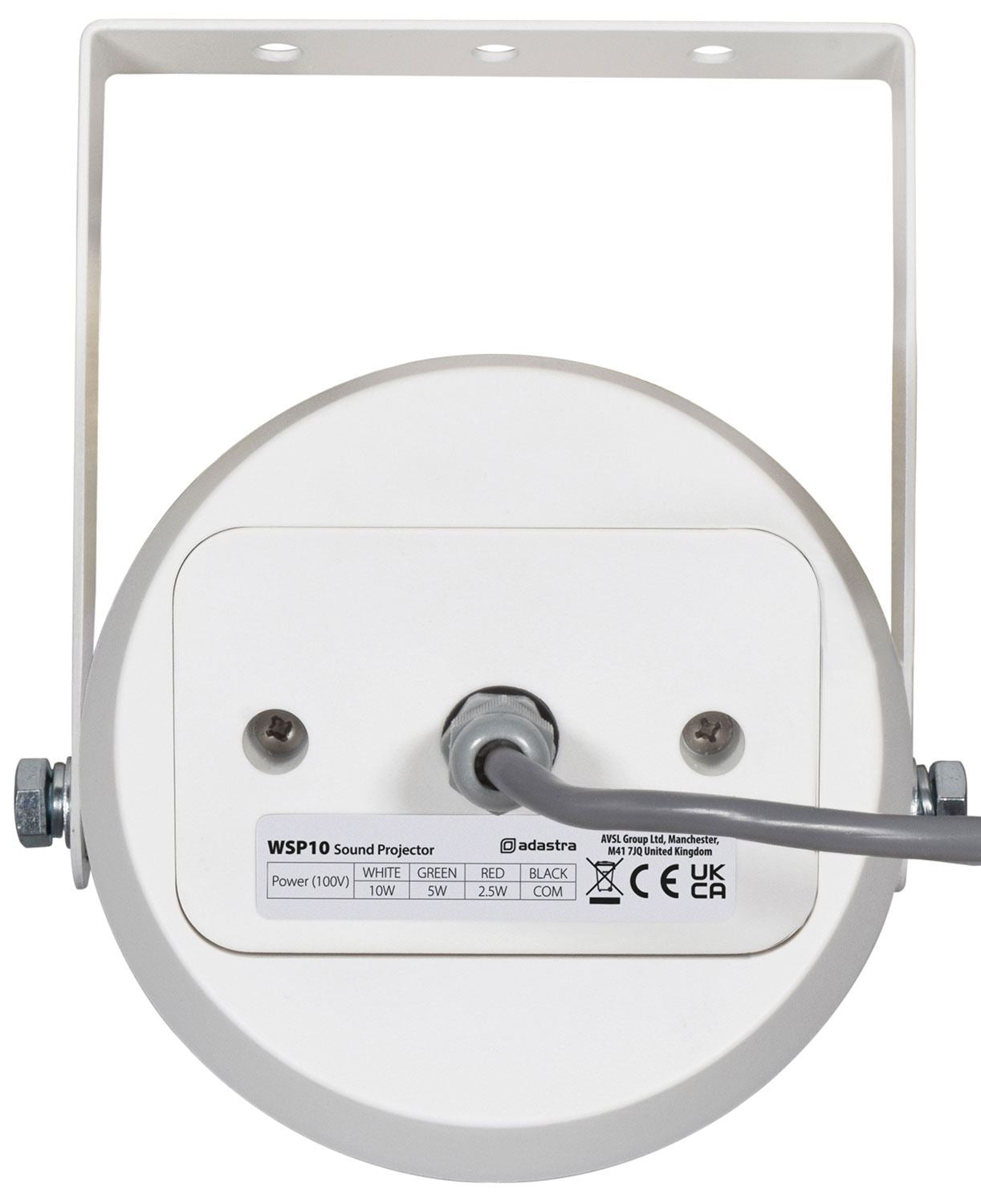 Adastra Weatherproof Outdoor/indoor Sound projector Speaker 10W - White