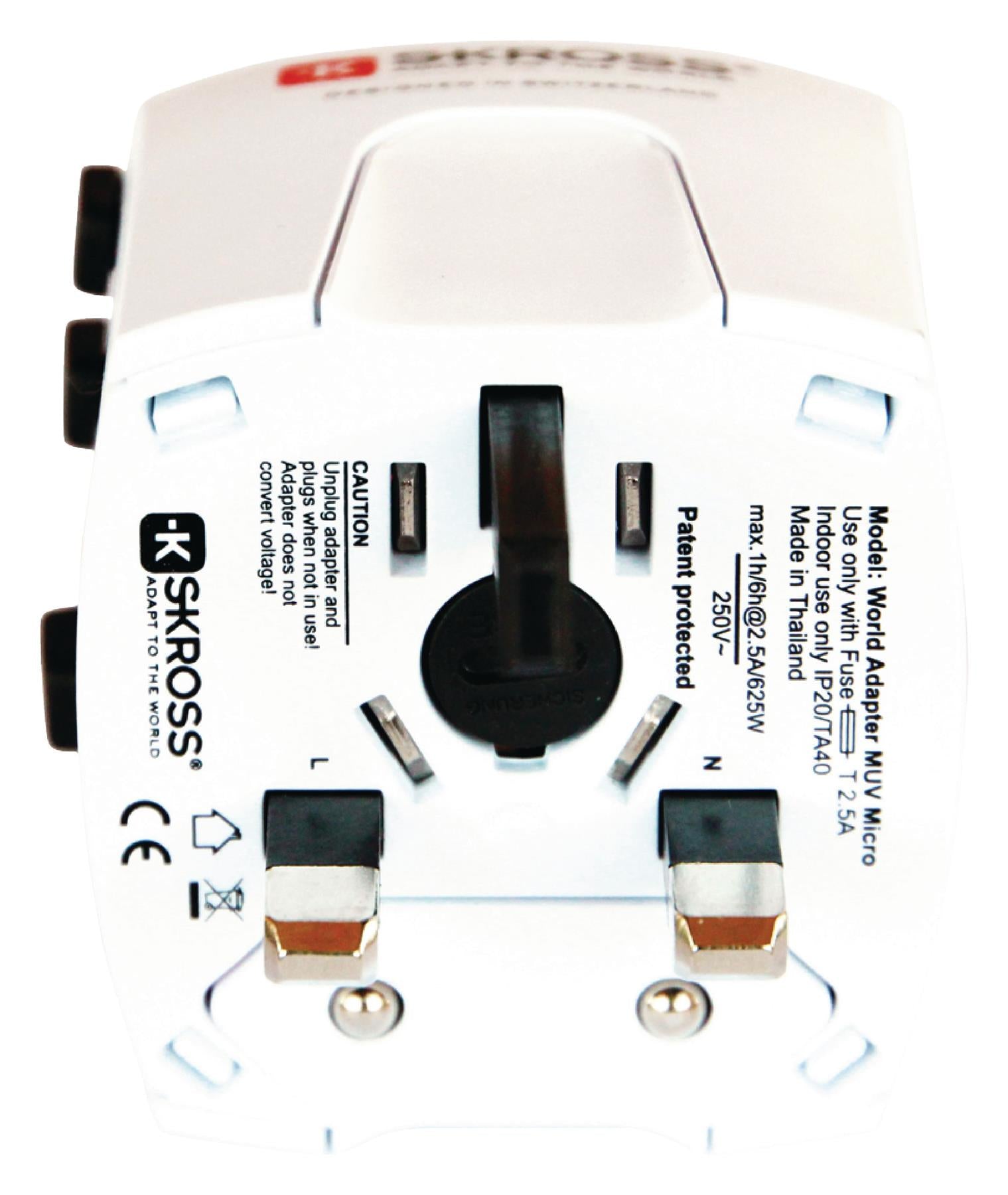 Skross Travel World Adapter | MUV Micro