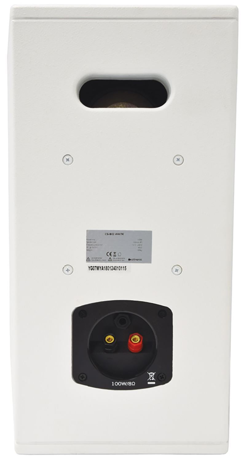 Citronic CS-810W Passive Speaker White