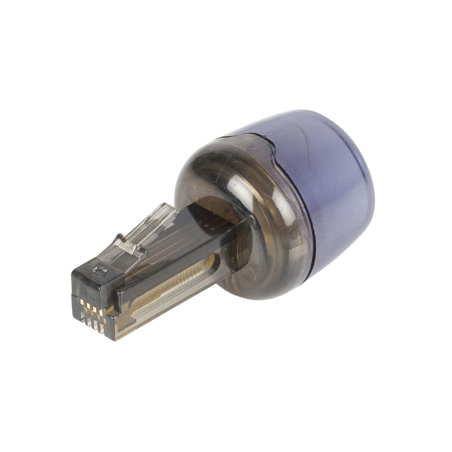 Nedis Anti-Twist Telecom Adapter | Connector type: RJ10 | Adapter type: Adapter | PVC | Black / Transparent