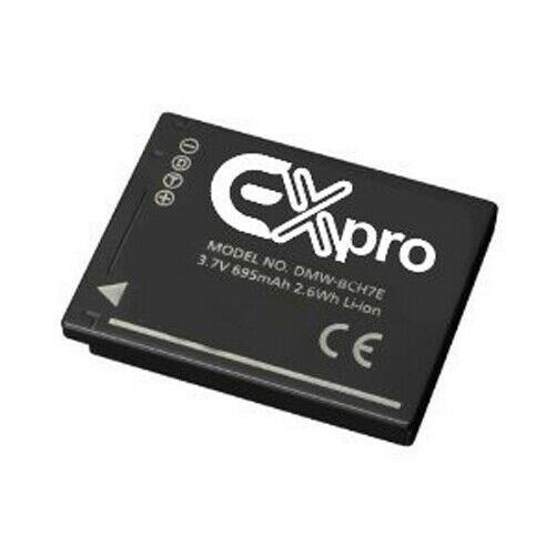 Ex-Pro DMW-BCH7E, DMWBCH7E, BCH7E, DMW BCH7E Panasonic Li-on Digital Camera Battery