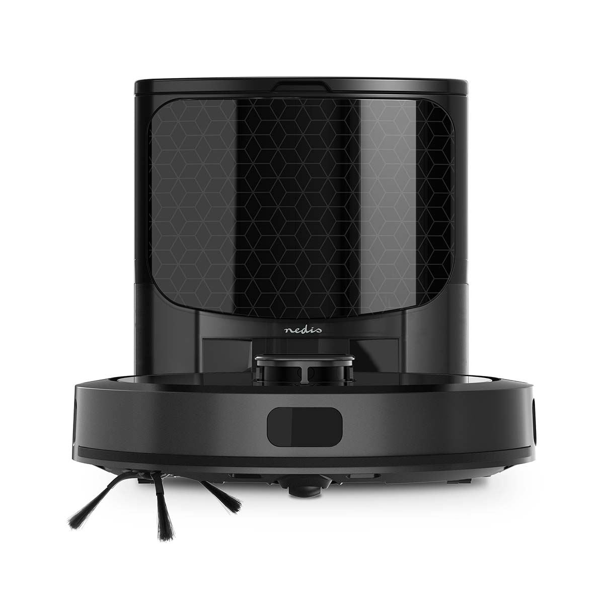 Nedis SmartLife Robot Vacuum Cleaner | Laser Navigation | Wi-Fi | Capacity collection reservoir: 0.6 l | Automatic charging | Maximum operating time: 3 hrs | Black | Android™ / IOS