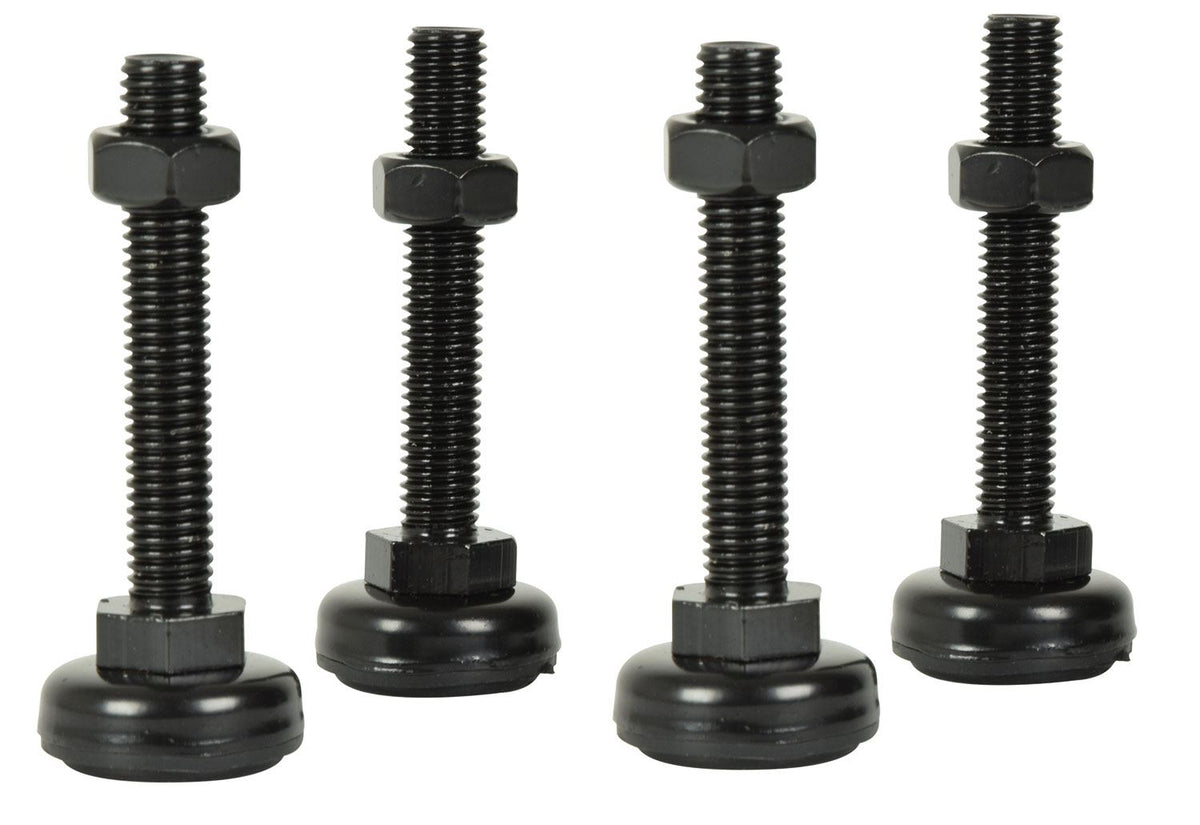 Storage Rack Feet Adastra Adjustable feet for Rack Mount Cabinets - Set of 4