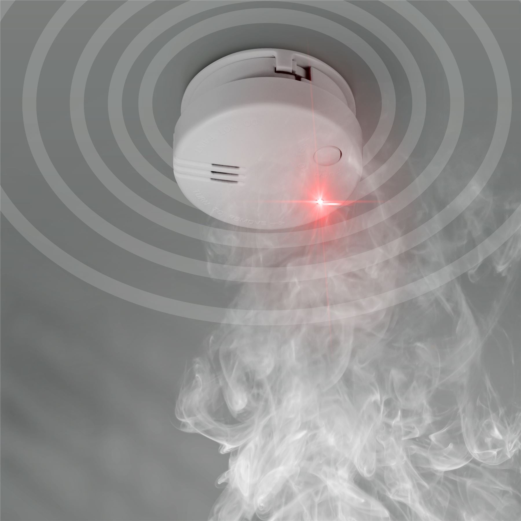 Alecto SA100 Mini Smoke detector | >85 dB | 5 Year Battery Included | EN14604:2005/AC:2008 | White