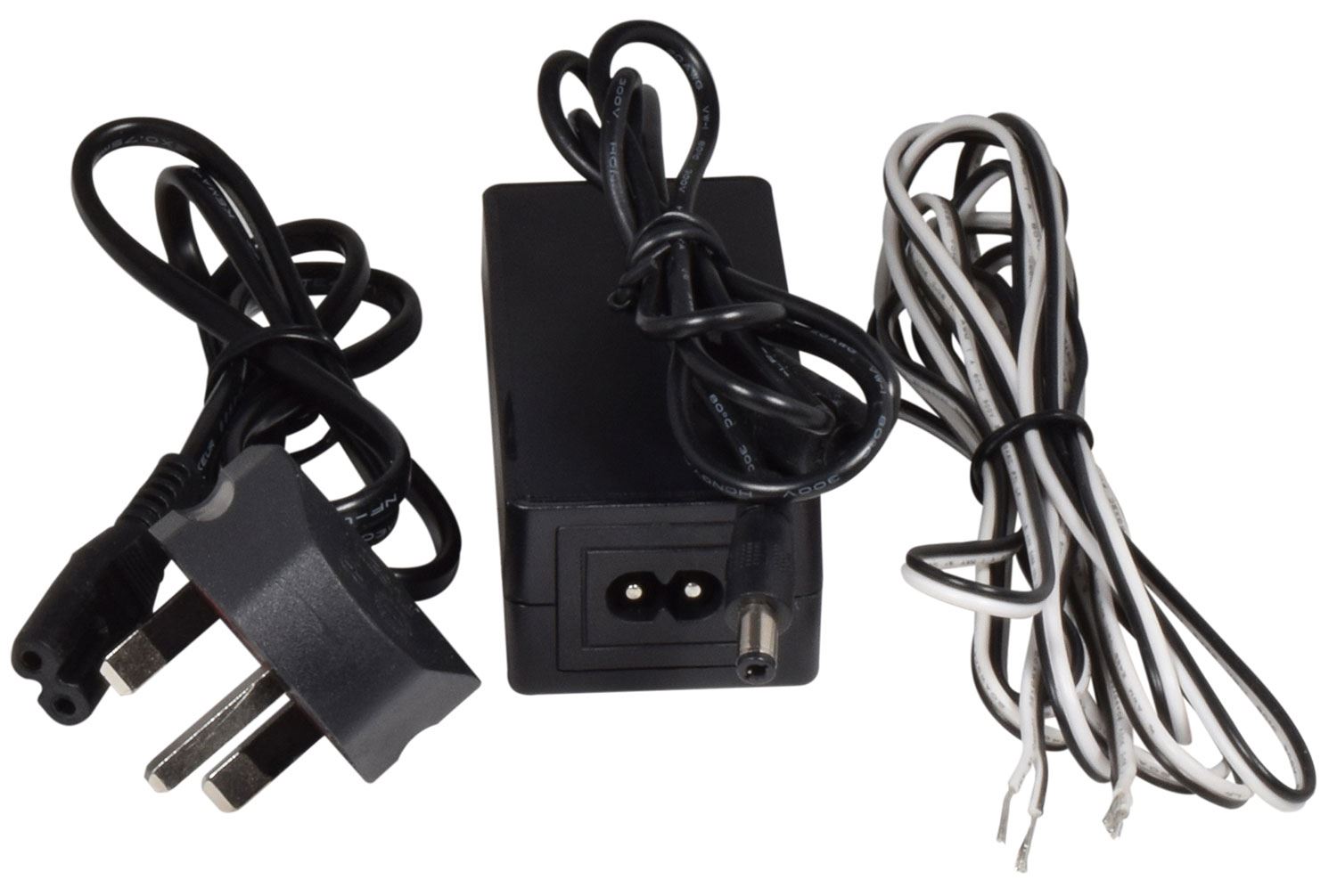 Adastra BG5A 20w Active Stereo Speaker Set with Mounting Brackets, Power & Speaker Cable