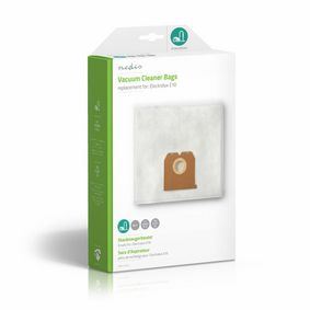 Nedis Vacuum Cleaner Bag | 4 pcs | Synthetic | Most sold for: Electrolux | White