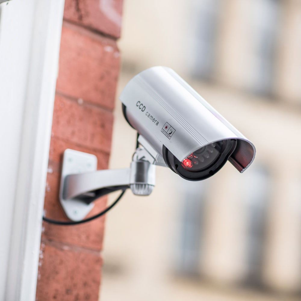 Mercury Dummy CCTV IR Bullet Security Camera Flashing infrared LEDs