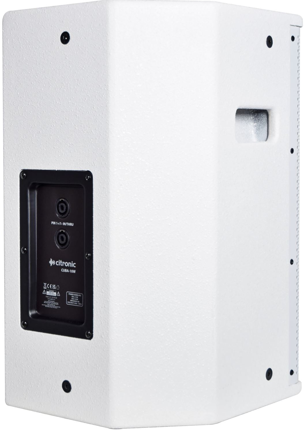 Citronic CUBA-10W Passive Full-Range Cabinet Spealer 10" 270W White