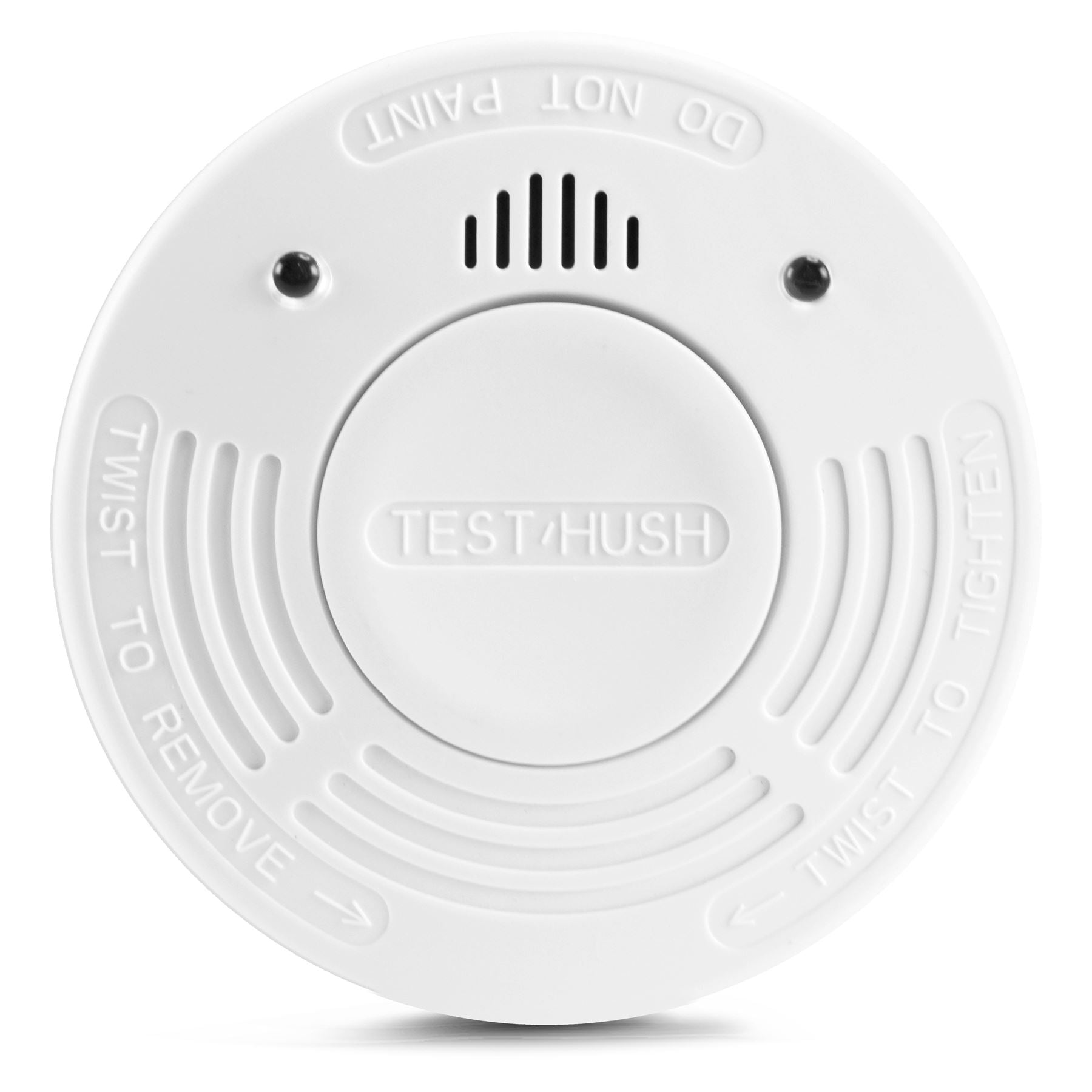 Alecto SA110 Smoke detector with Hush Button | >85 dB | 10 Year Battery Powered | EN14604:2005/AC:2008 | White | 2 Pack