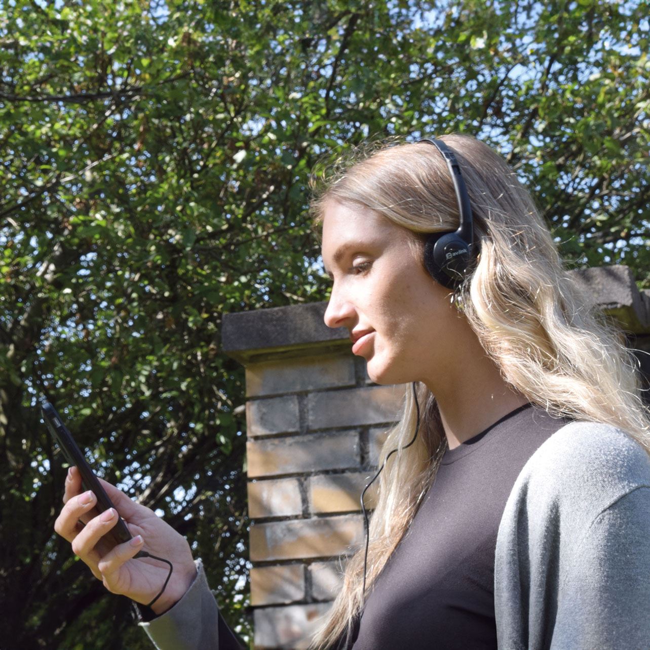 Av:link Lightweight Stereo Headphones