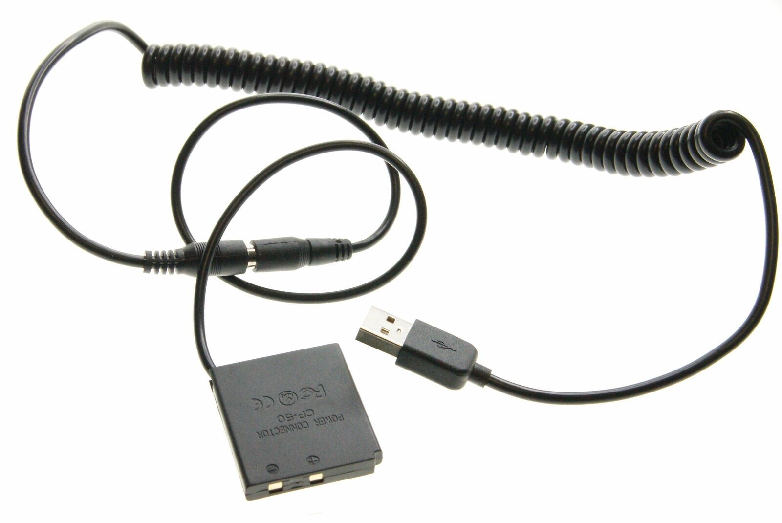 Ex-Pro Fuji CP-50 NP-50 Coupler Cable for Ex-Pro Rechargeable Battery Power System for Fuji Finepix Cameras