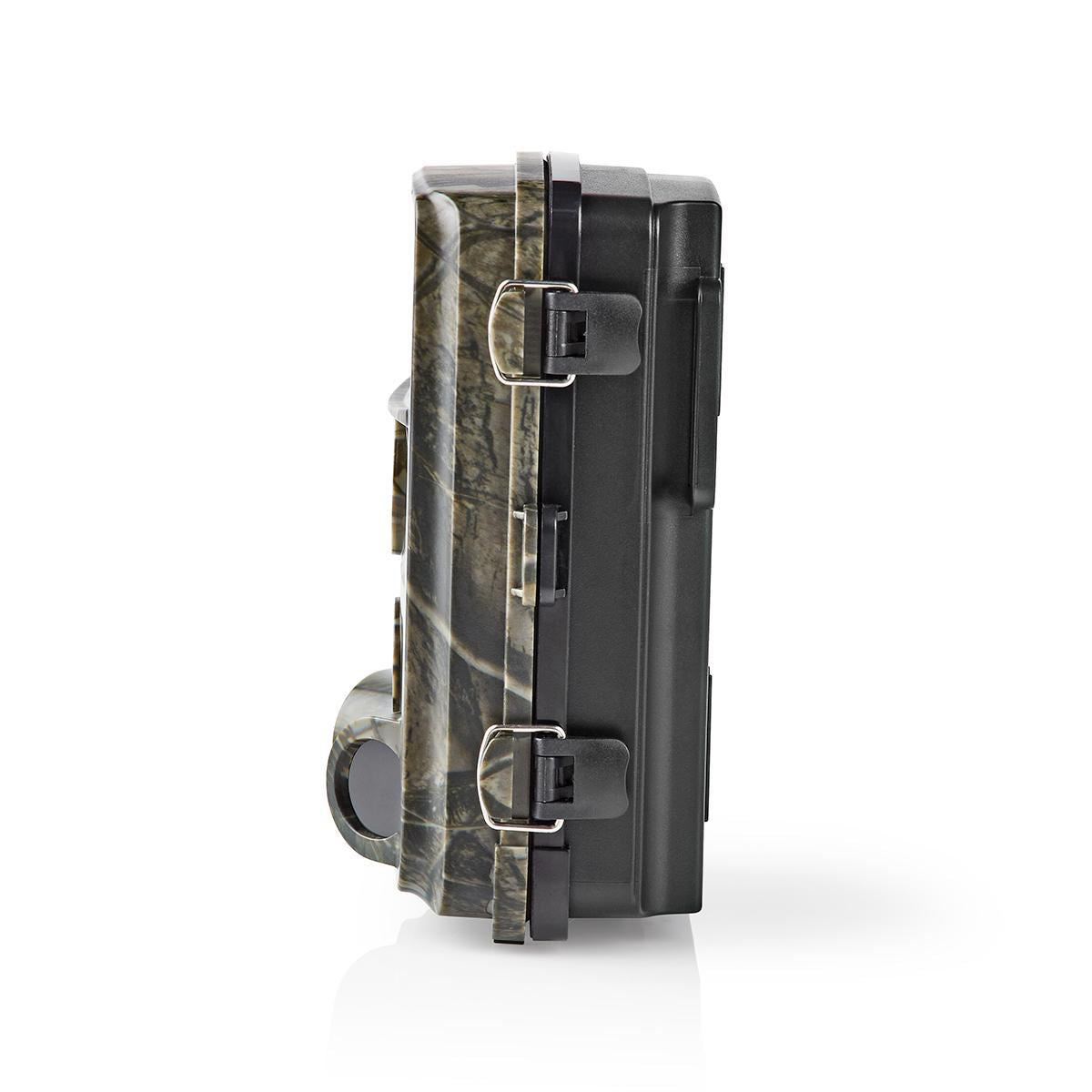 Nedis Wildlife Camera | 1080p@30fps | 16.0 MPixel | 5 MPixel CMOS | IP56 | Black No-Glow IR | Night vision | Viewing angle: 90 ° | Motion sensor | Detection angle: 120 ° | Detection range: 20.0 m | Screen size: 2.4 " | LCD Screen | Brown/Green