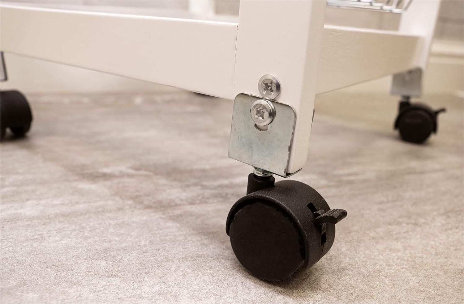 Kitchen Trolley on Castors Storage Kitchen Space, Kitchen Caddy, Serving Trolley