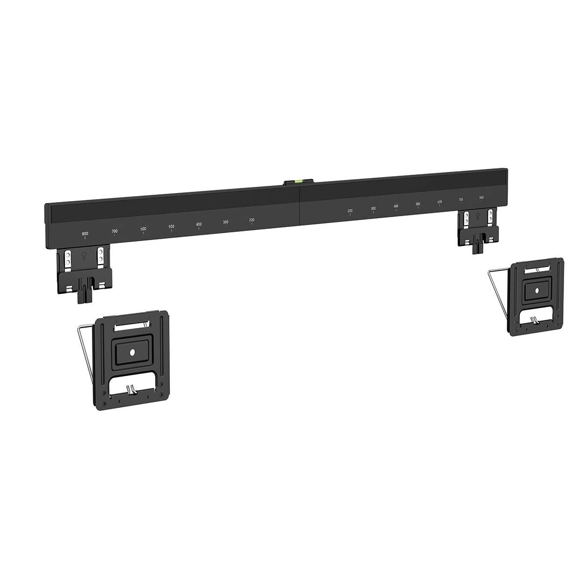Nedis Fixed TV Wall Mount | 43 - 100 " | Maximum supported screen weight: 75 kg | Minimum wall distance: 9.50 mm | Steel | Black
