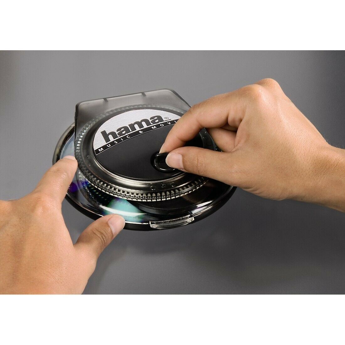 Hama CD DVD & Game Disc Scratch Remover Cleaning Repair Kit System Machine