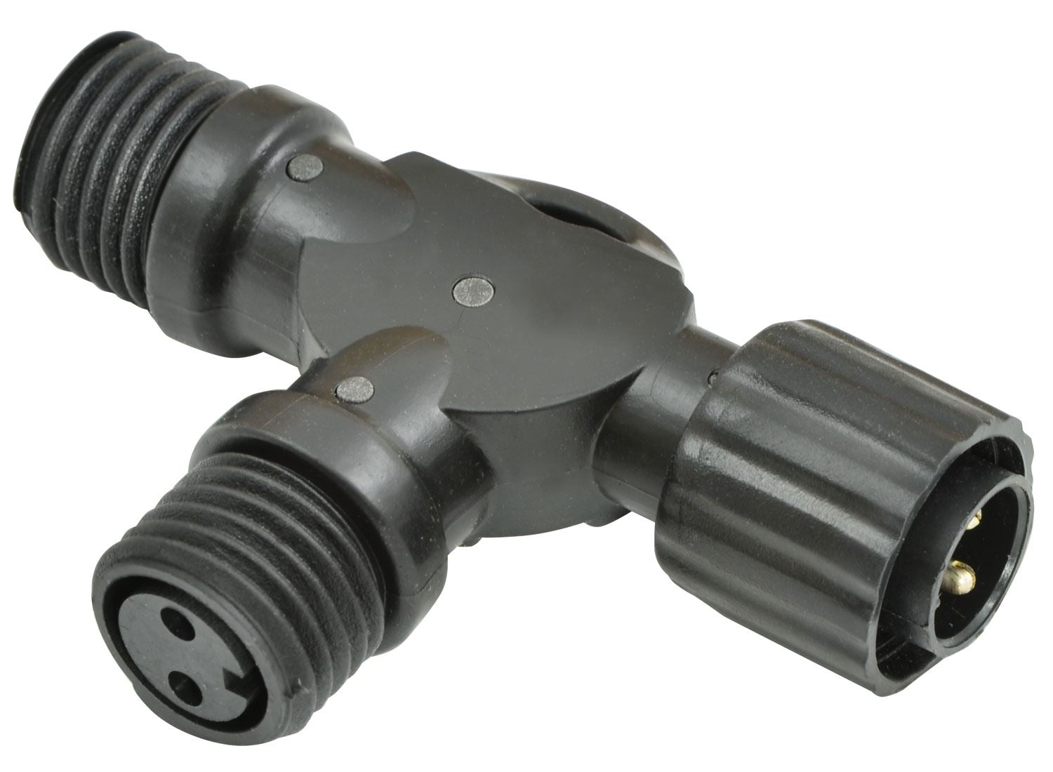 Lyyt 2-way Lyyt-Link Heavy Duty Outdoor String Light Splitter