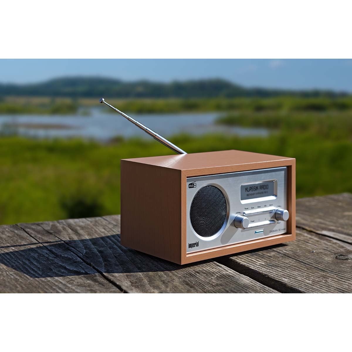 Imperial DABMAN 30 Mobile DAB+ / FM radio Wood