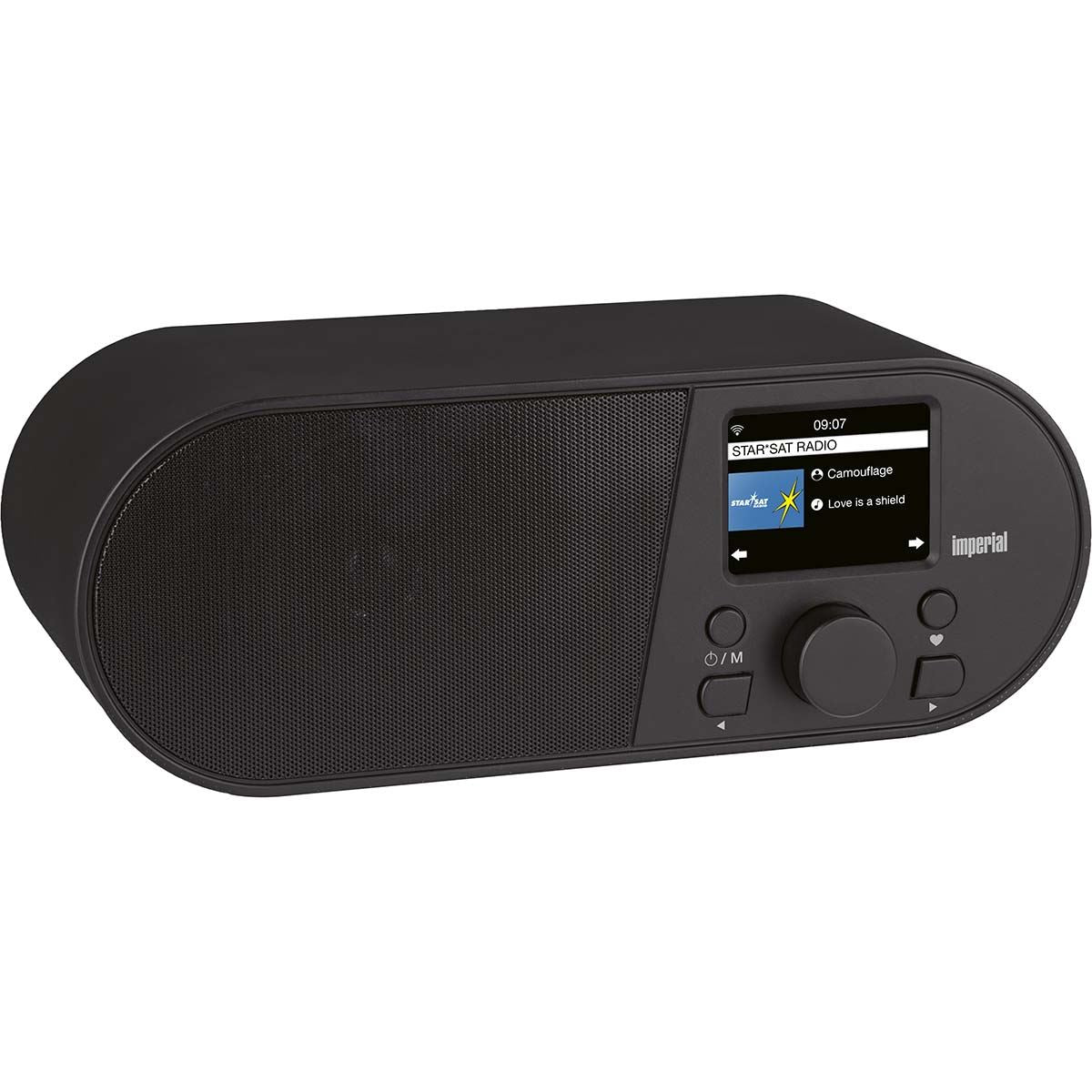 Imperial i105 Wi-Fi Internet Radio with 2.4 Inch Color Display Black