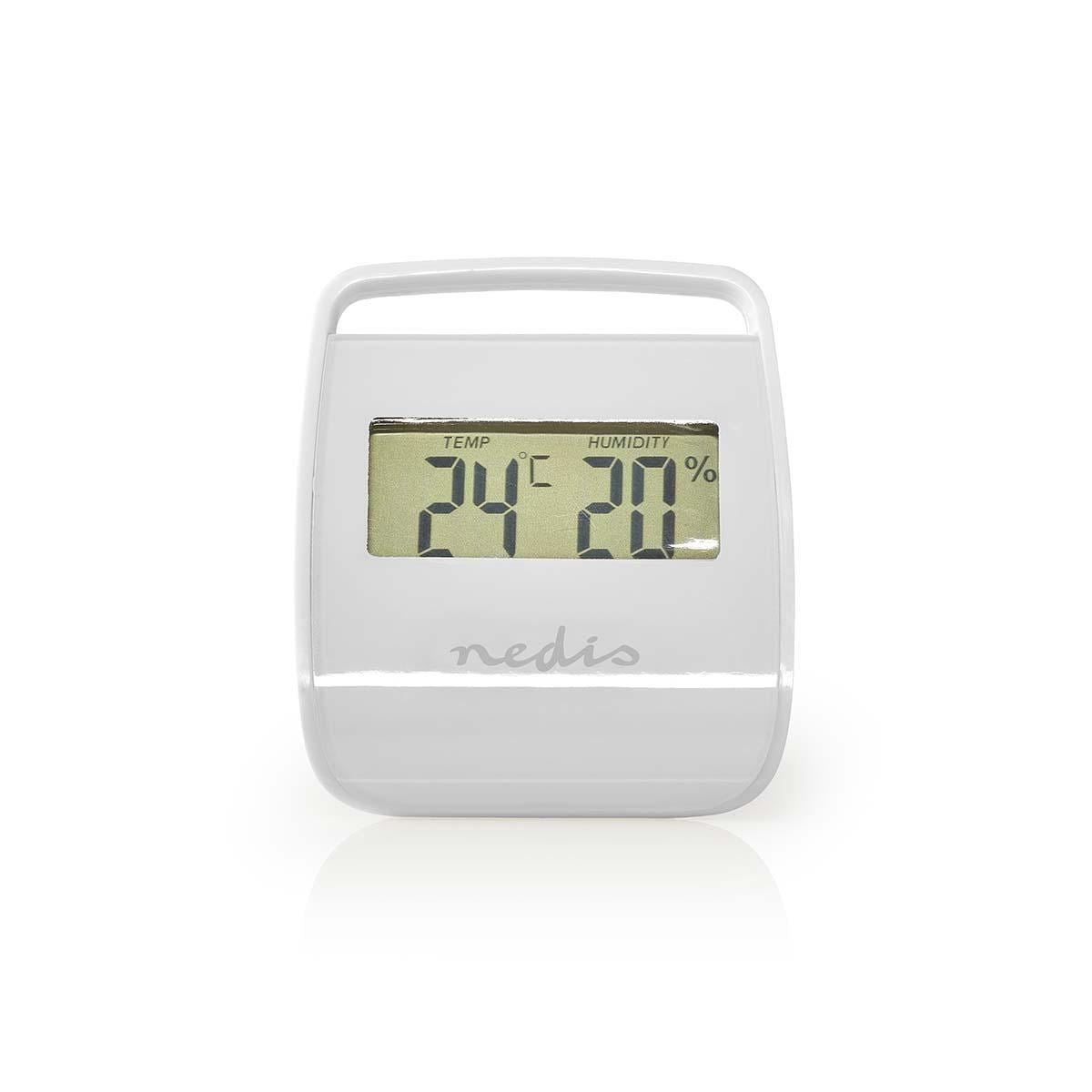 Nedis Digital Thermometer | Indoor | Indoor temperature | Indoor humidity | White