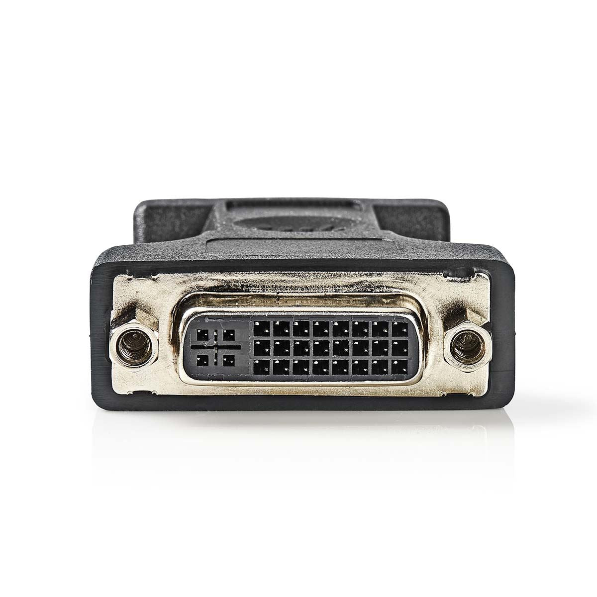 Nedis VGA Adapter | VGA Male | DVI-I 24+5-Pin Female | Nickel Plated | Straight | ABS / Metal | Black | Blister