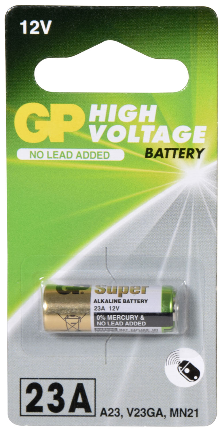 Gp 23AE Battery 12V Alkaline - 1 Pack